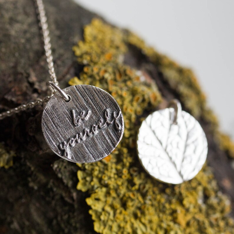 Sterling Silver Be Yourself Pendant main image 0