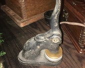 Antique Notary Stamp, quot Kay Jewelry Company quot Peoria, Illinois, Desk Decor Industrial Stamper, Works Great