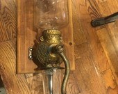 Antique Late 1800 39 s Early 1900 39 s Arcade Mfg Co. Crystal Wall Mount Coffee Grinder Number 3
