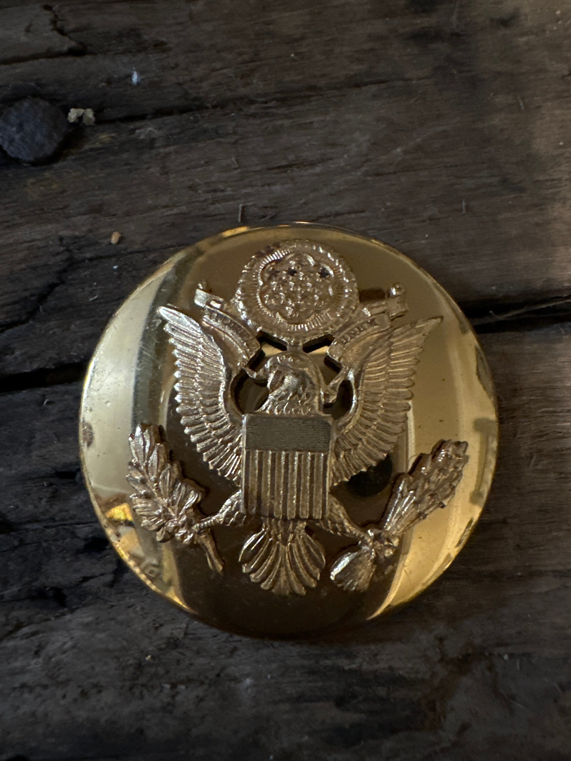 ピンバッジ Authentic WWI US Army Reserve USR Officer Collar Insignia Lapel Pin 