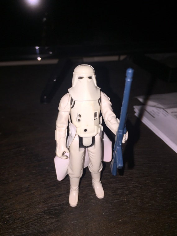 1980 Hoth Snowtrooper Vintage Star Wars Kenner, All 4 Have Rifles