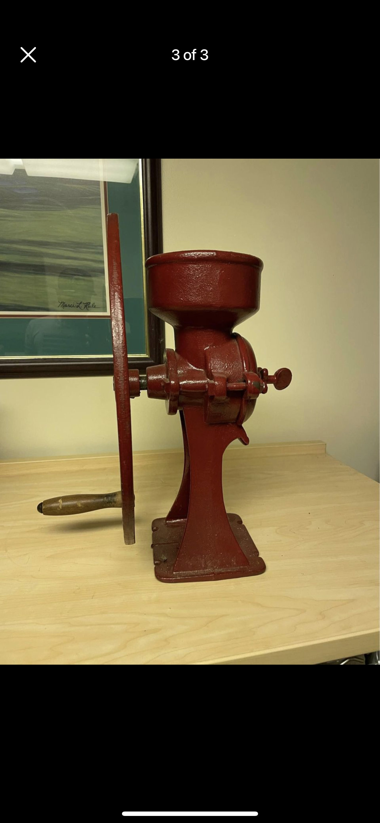 Antique Late 1800's / Early 1900's Cast Iron Corn Coffee Grinder C.S. Bell  Co. Hillsboro USA Model #2 - Etsy, image size:1290x2796