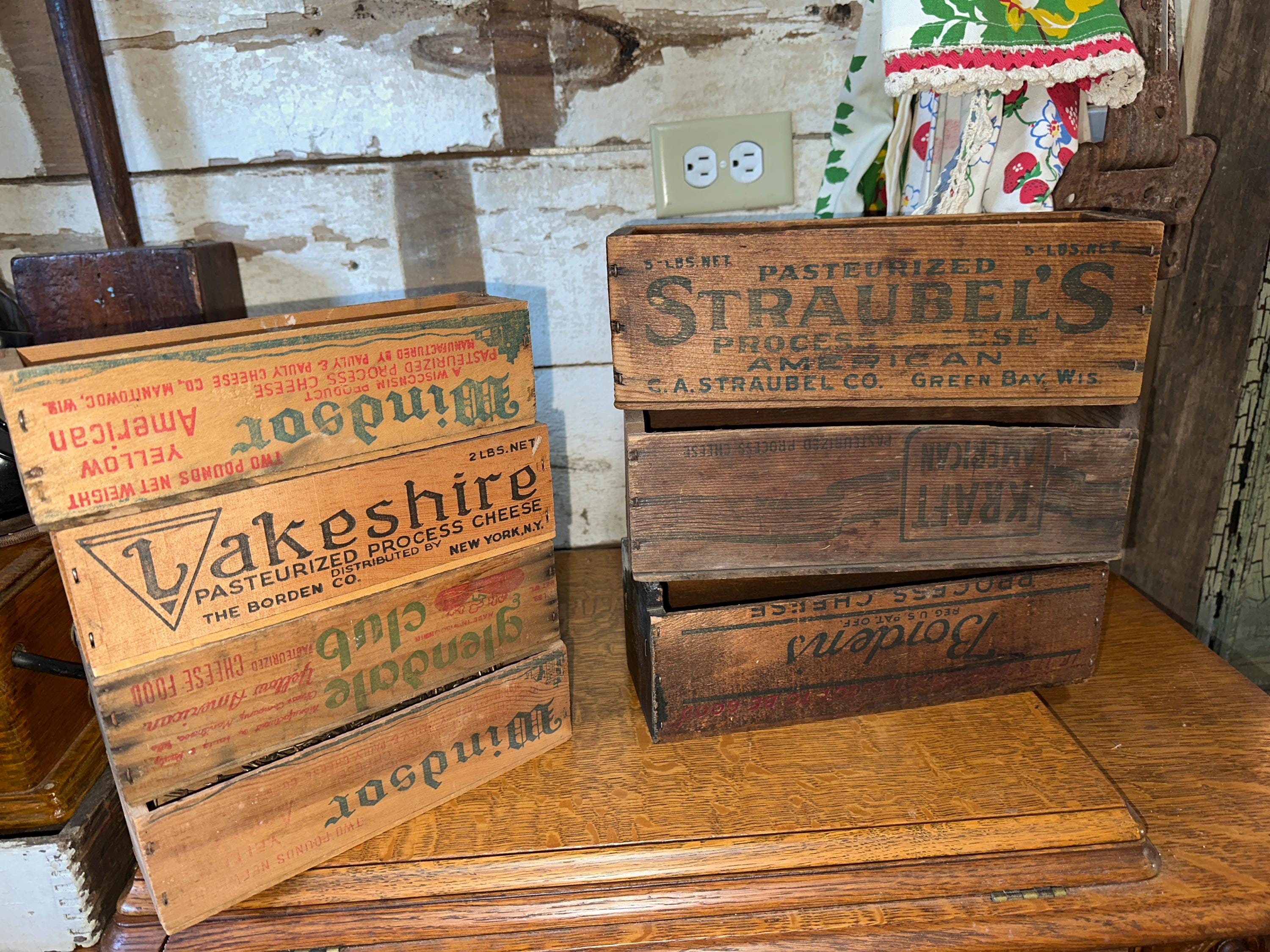 【国内即発送】 Kraft Antique Box - Etsy アンティーク雑貨
