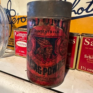 Calumet Baking Powder Tin - Etsy