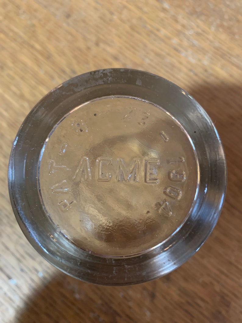 Arcade Crystal Coffee Grinder Catch Cup With Markings acme Etsy
