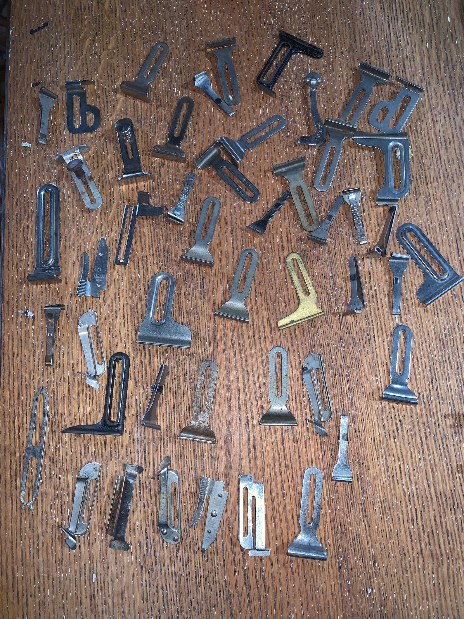 Vintage Treadle Sewing Machine Accessory Kit Parts Sold - Etsy