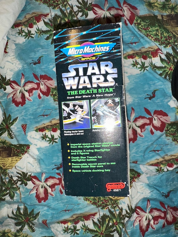 Star Wars Micro Machines the Death Star Playset 1994 Galoob