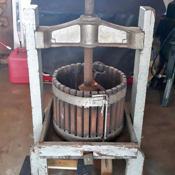 Antique Wine Press Etsy