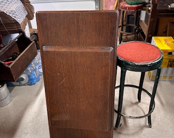 Antique Singer Mfg Co. Sewing Machine Wood top only, no sewing machine, no base, no drawers, see shipping details in description