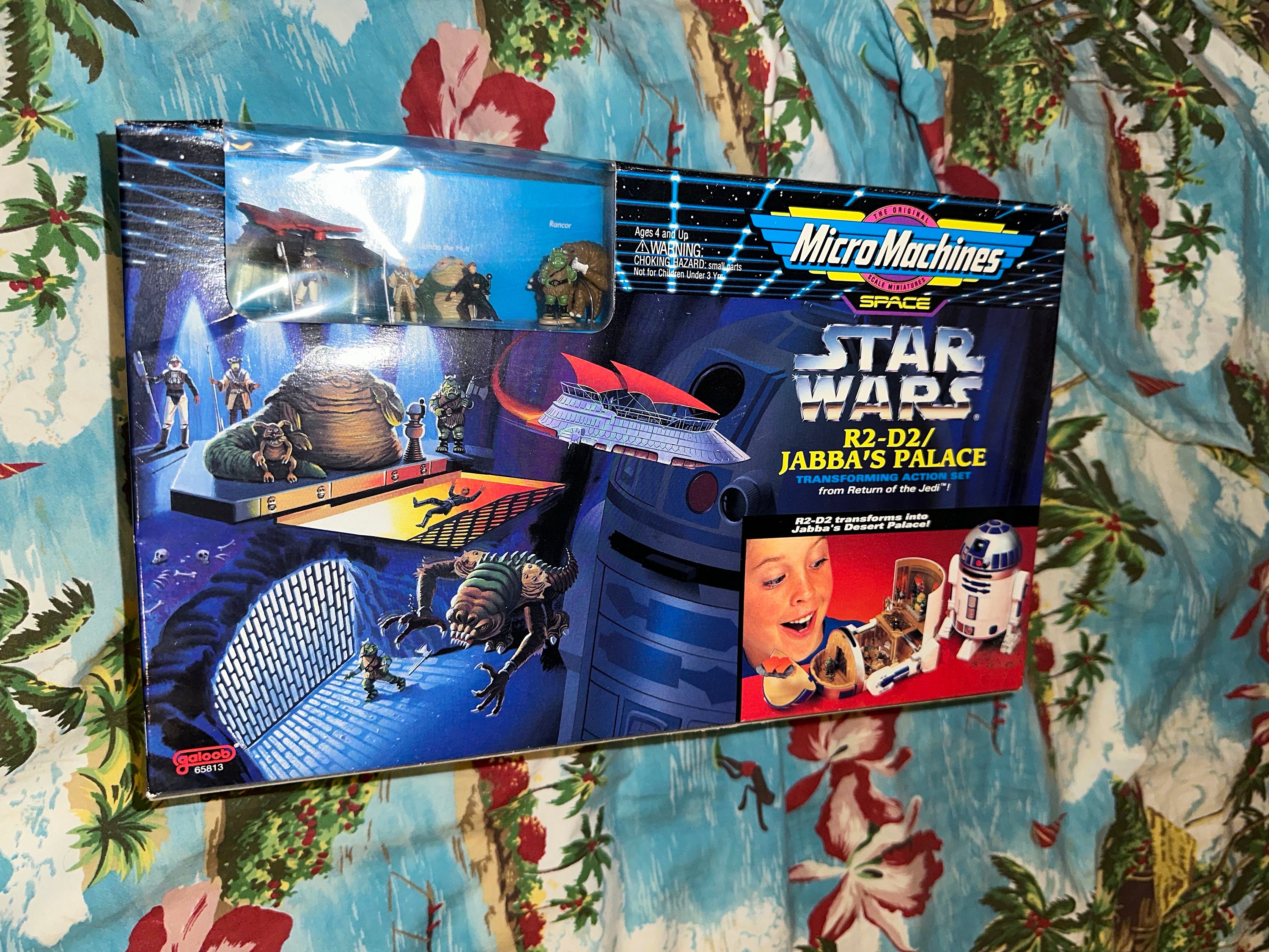 STAR WARS R2-D2/JABBA’S PALACE アクションセット 1994 Galoob Star Wars Micro Machines R2-D2 Jabba's Palace NIB - Etsy
