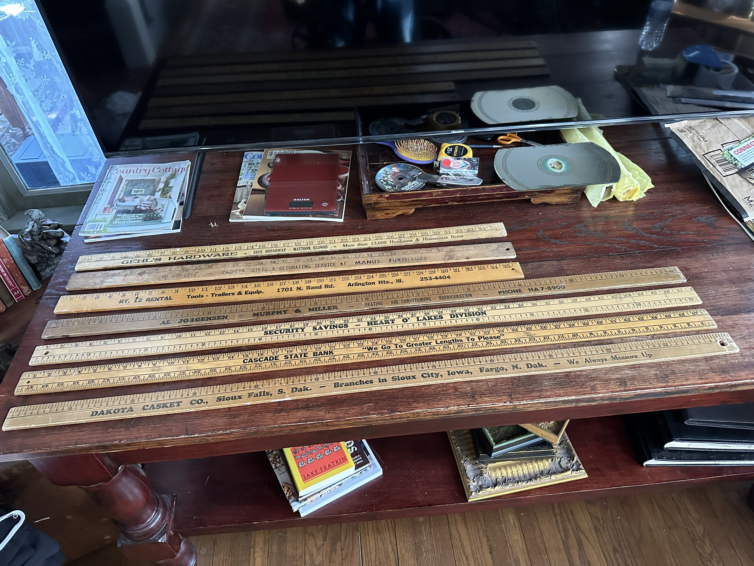 Vintage Yardstick Tray – Simplicity in the South