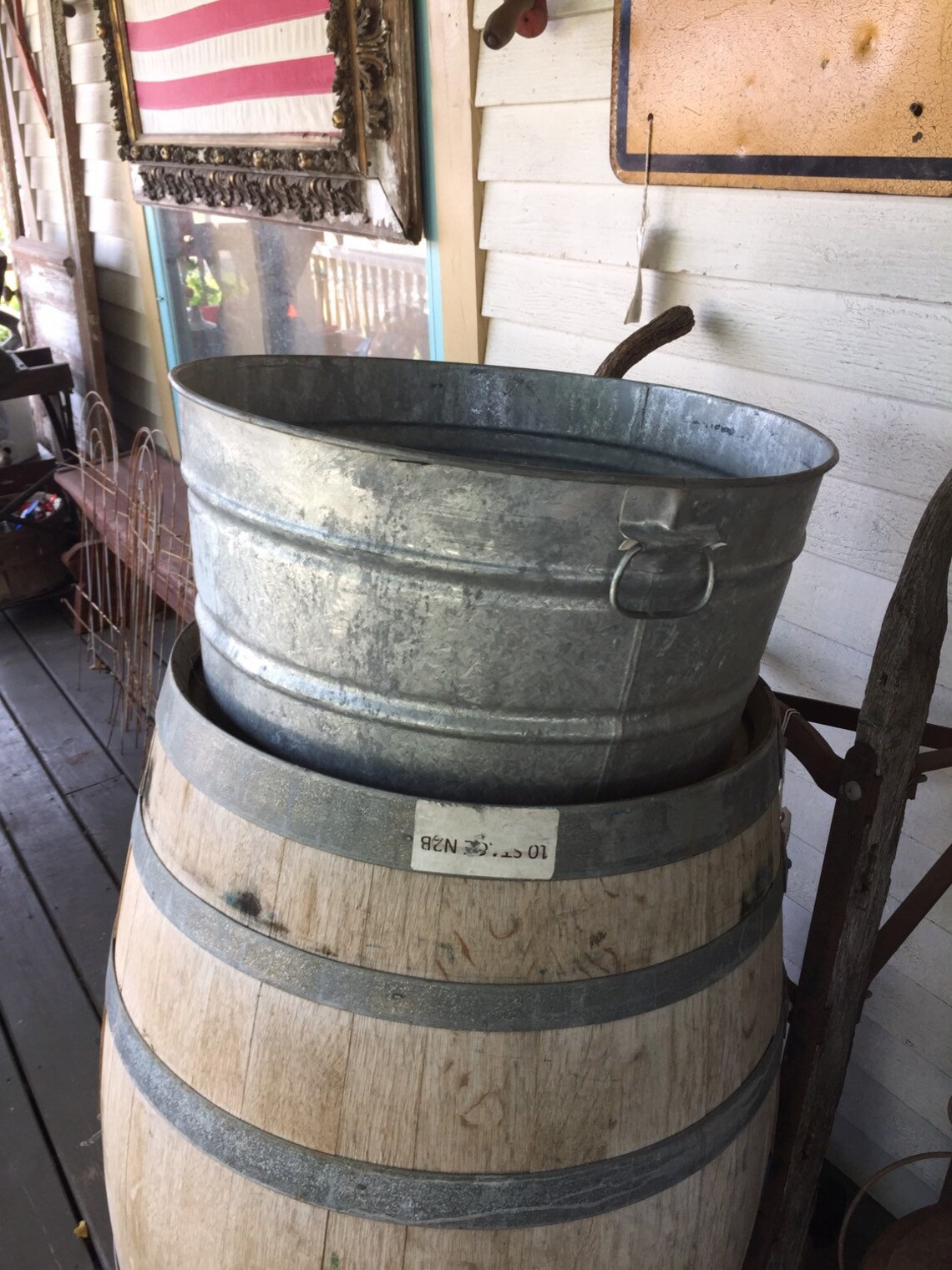 Wash Tub for Wringer Wash Stand use for garden laundry room Etsy