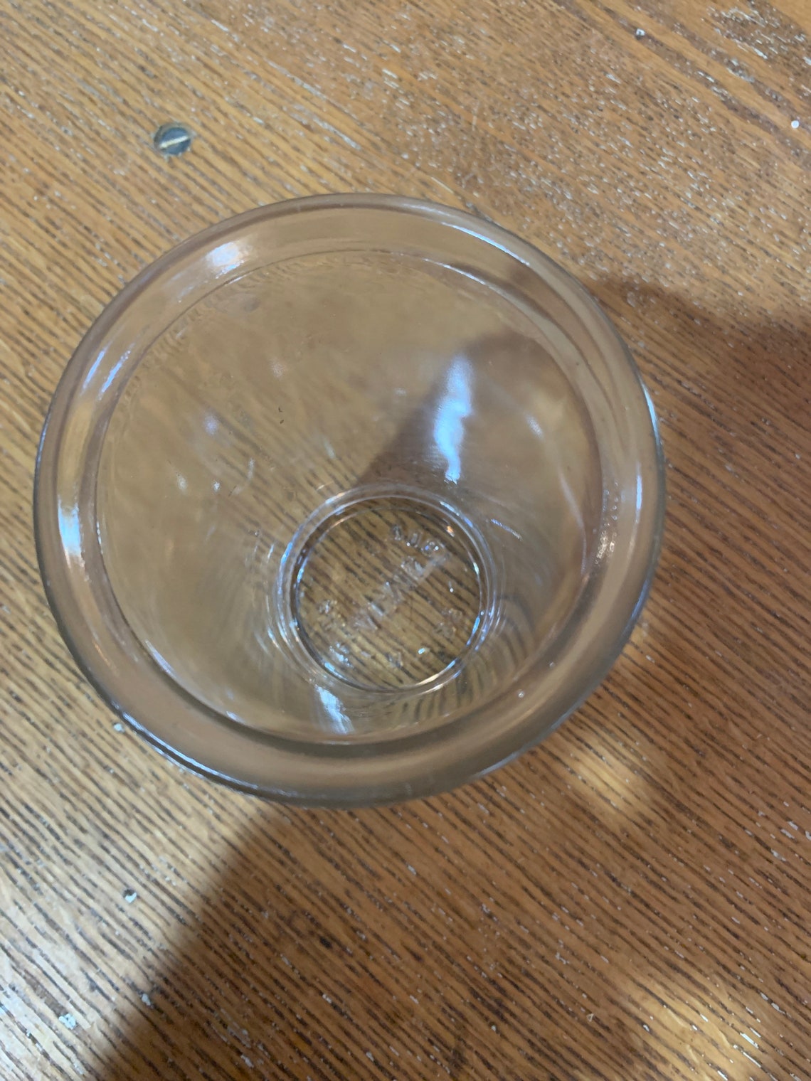 Arcade Crystal Coffee Grinder Catch Cup With Markings acme Etsy