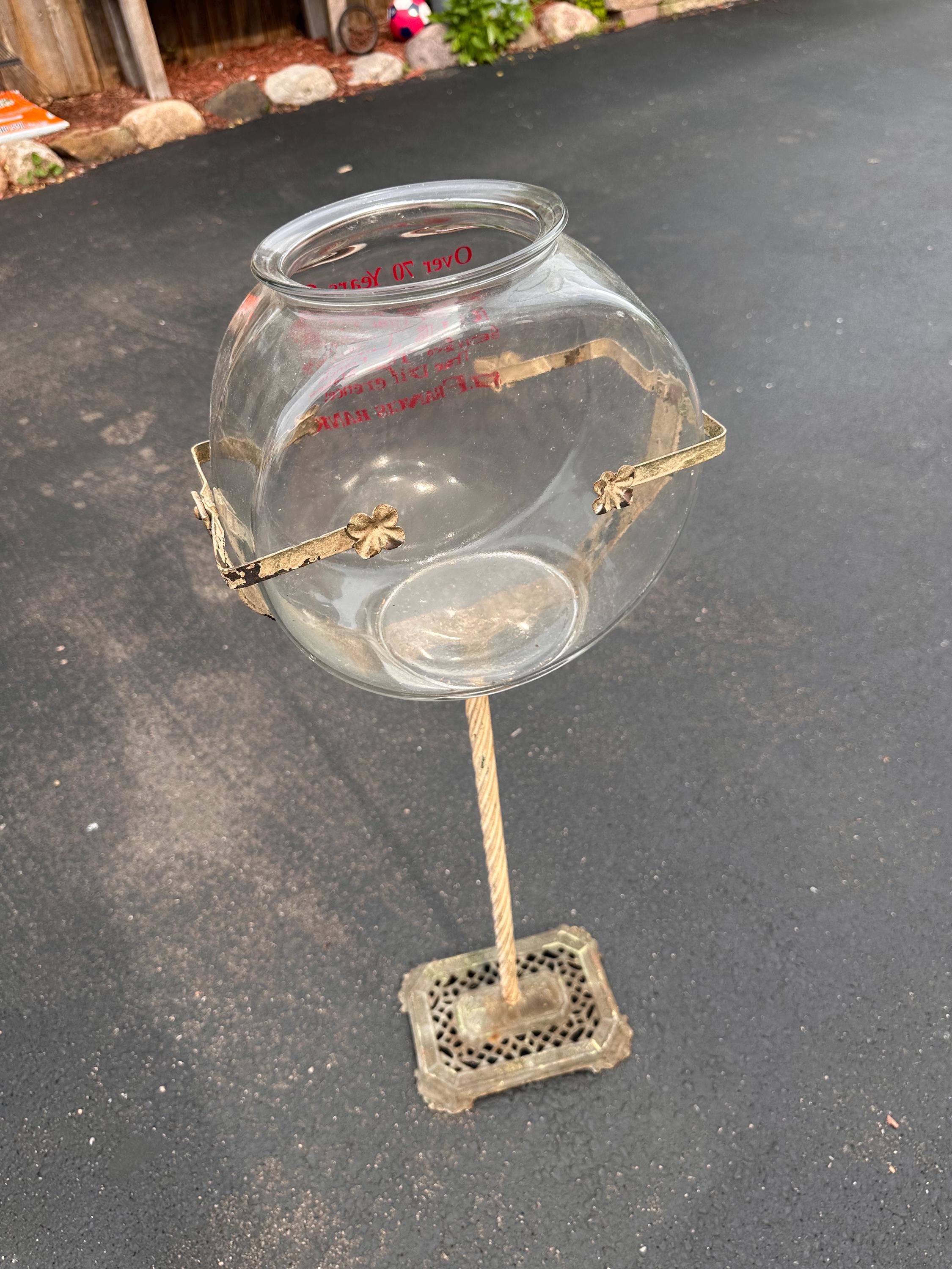 古い大きなガラス水槽 アンティーク Victorian Antique Fish Tank - Etsy