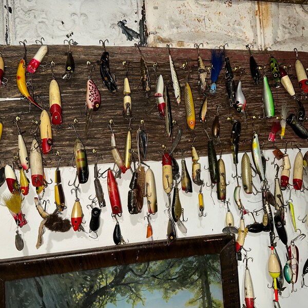 Old Fishing Lures Etsy