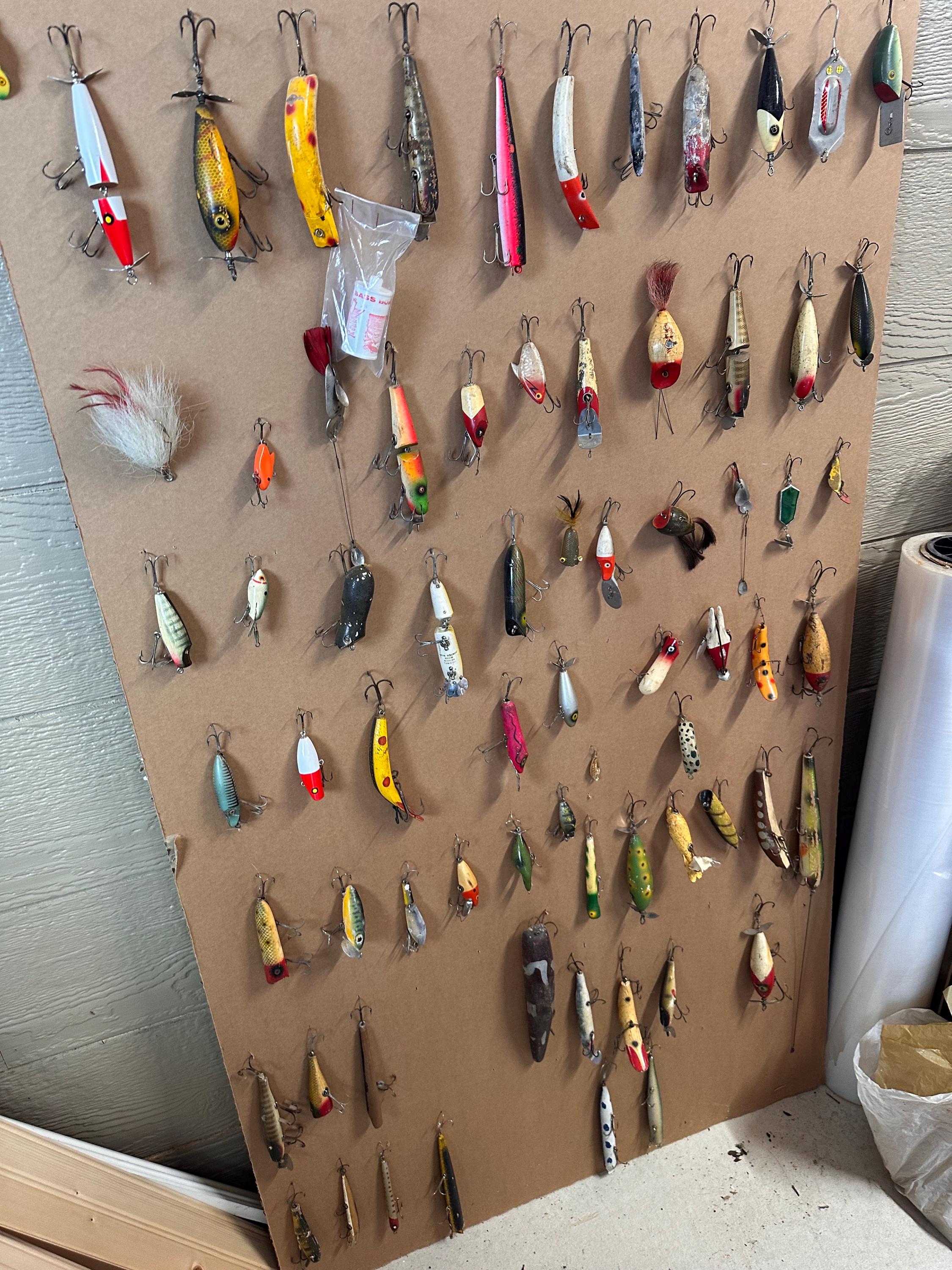 Vintage Wooden Fishing Lure Unfinished Signed By Ed Latiano
