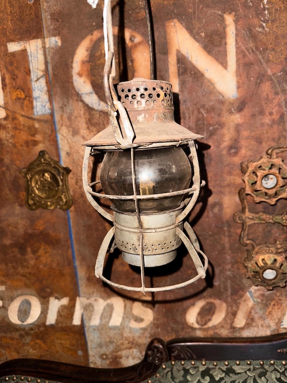 VTG  DRESSEL ARLINGTON  レイルロードランタン Antique Dressel Arlington NJ Railroad Lantern - Etsy