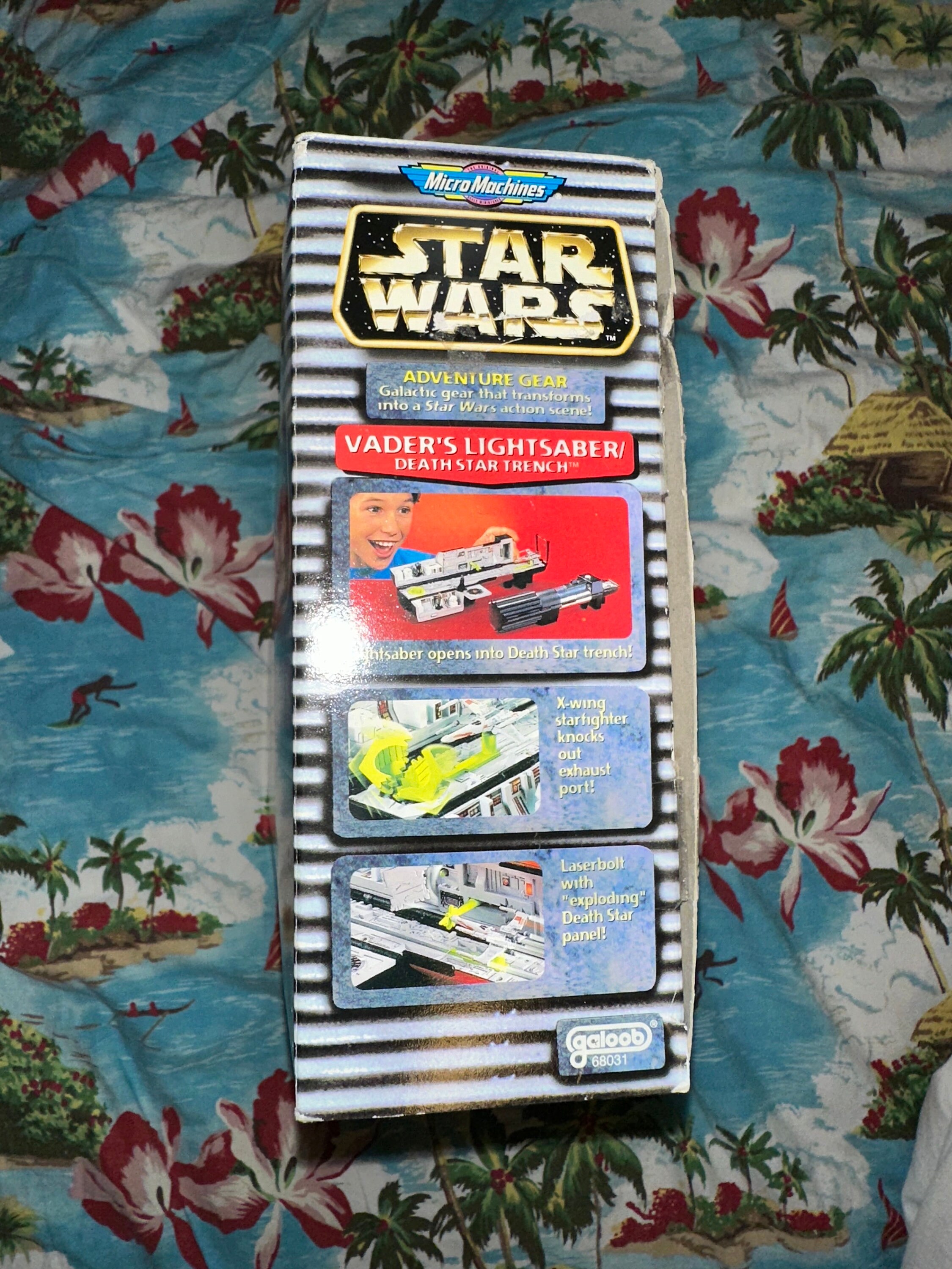 Star Wars Micro Machines Darth Vader's Lightsaber Death Star