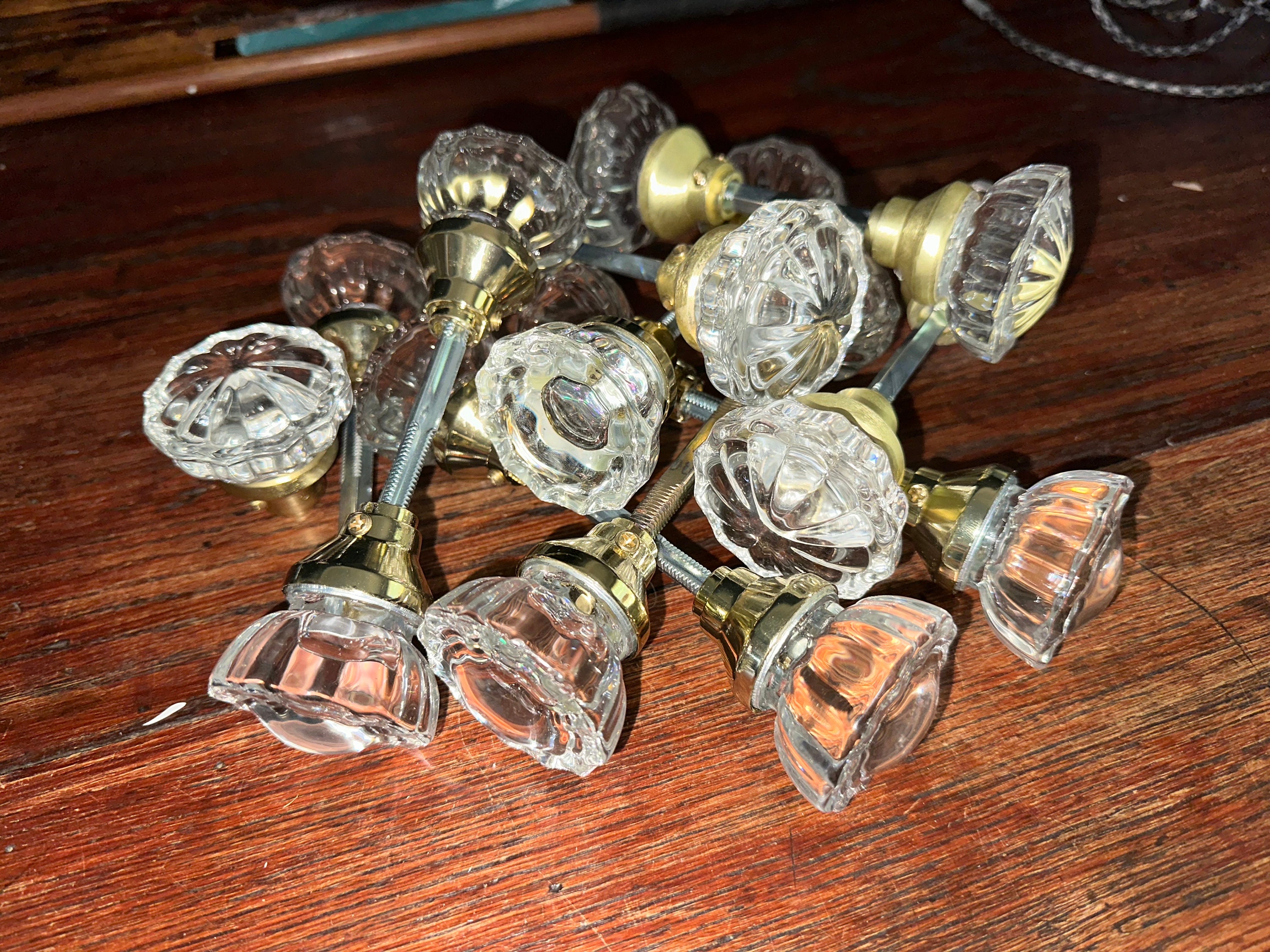 Interior glass door knob sets sale