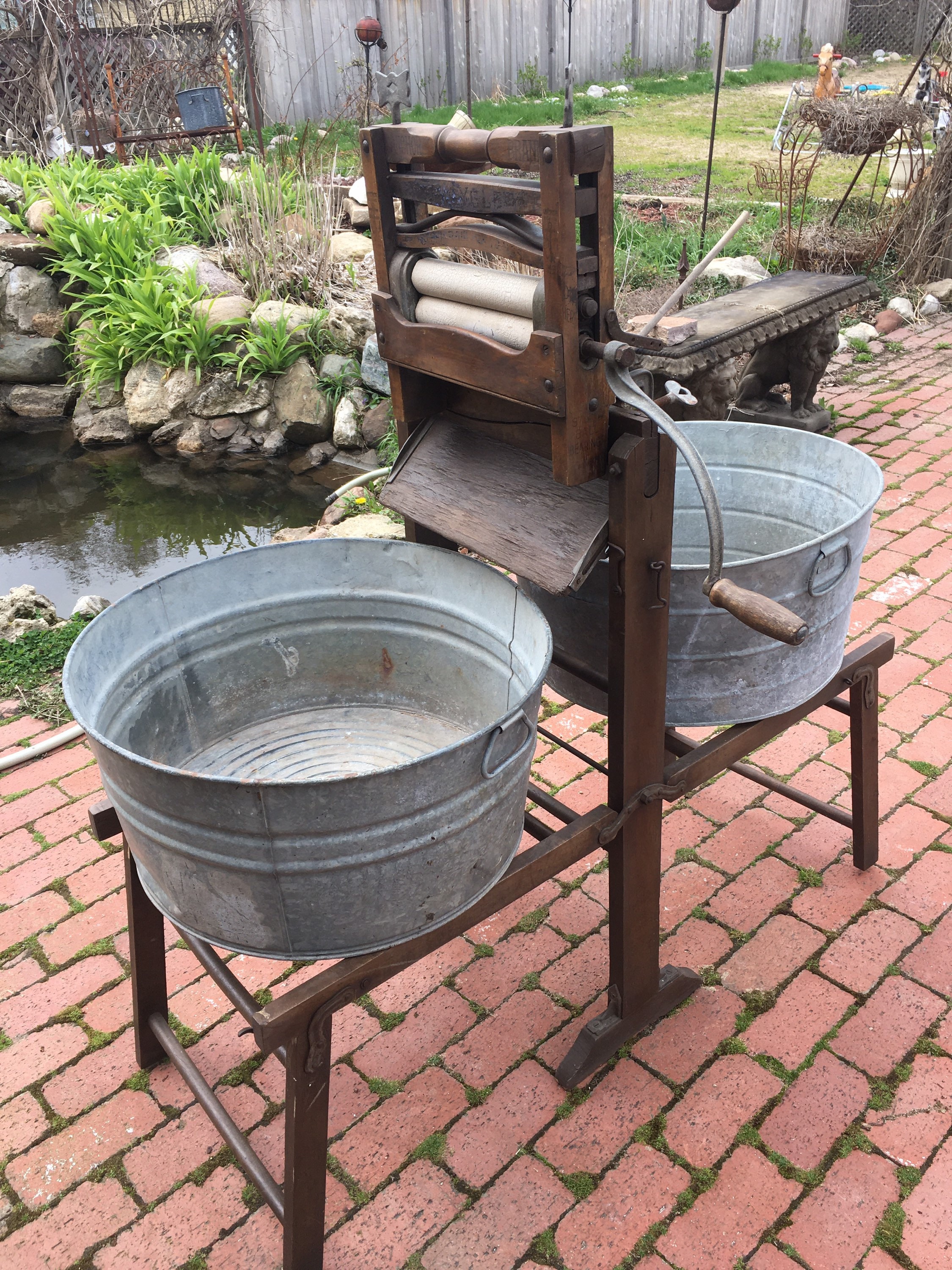 Wash Tub for Wringer Wash Stand Use for Garden Laundry Room Etsy