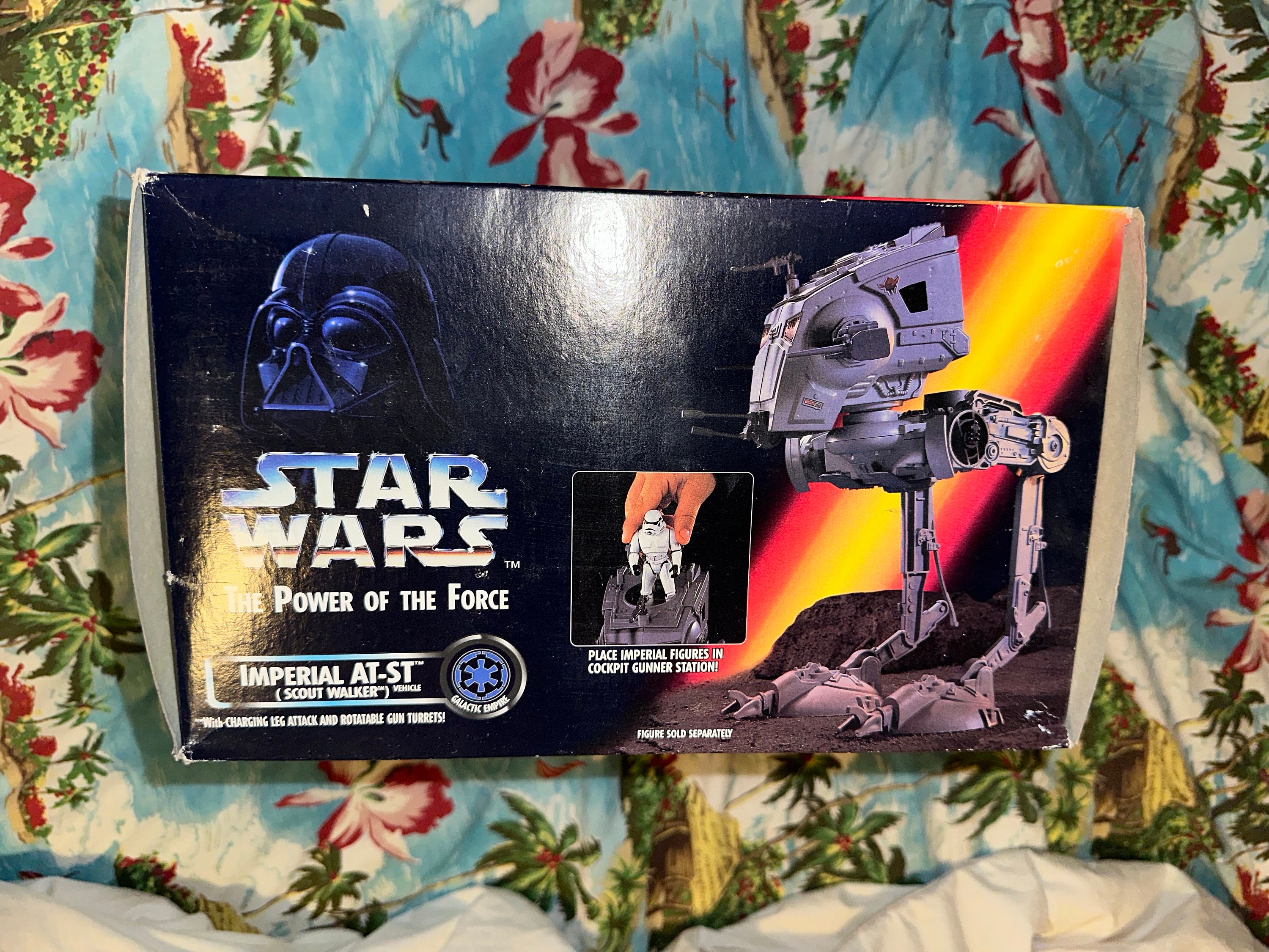 Kenner 1995 Star Wars the Power of the Force Imperial AT-ST Scout