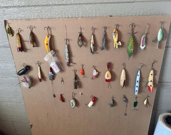 Vintage Mother of Pearl Fishing Lure Lemax Swiss-made Minnow Fish