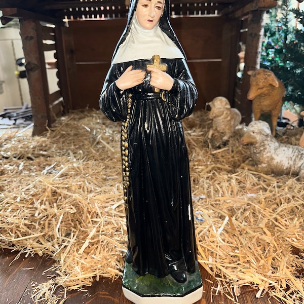 Chalkware Religious Statues Etsy