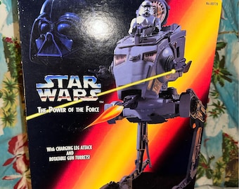 Kenner 1995 Star Wars the Power of the Force Imperial AT-ST Scout