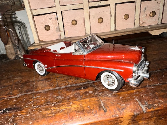 Motormax 1953 Buick Skylark 1/18 Die Cast, Red/burgandy - Etsy