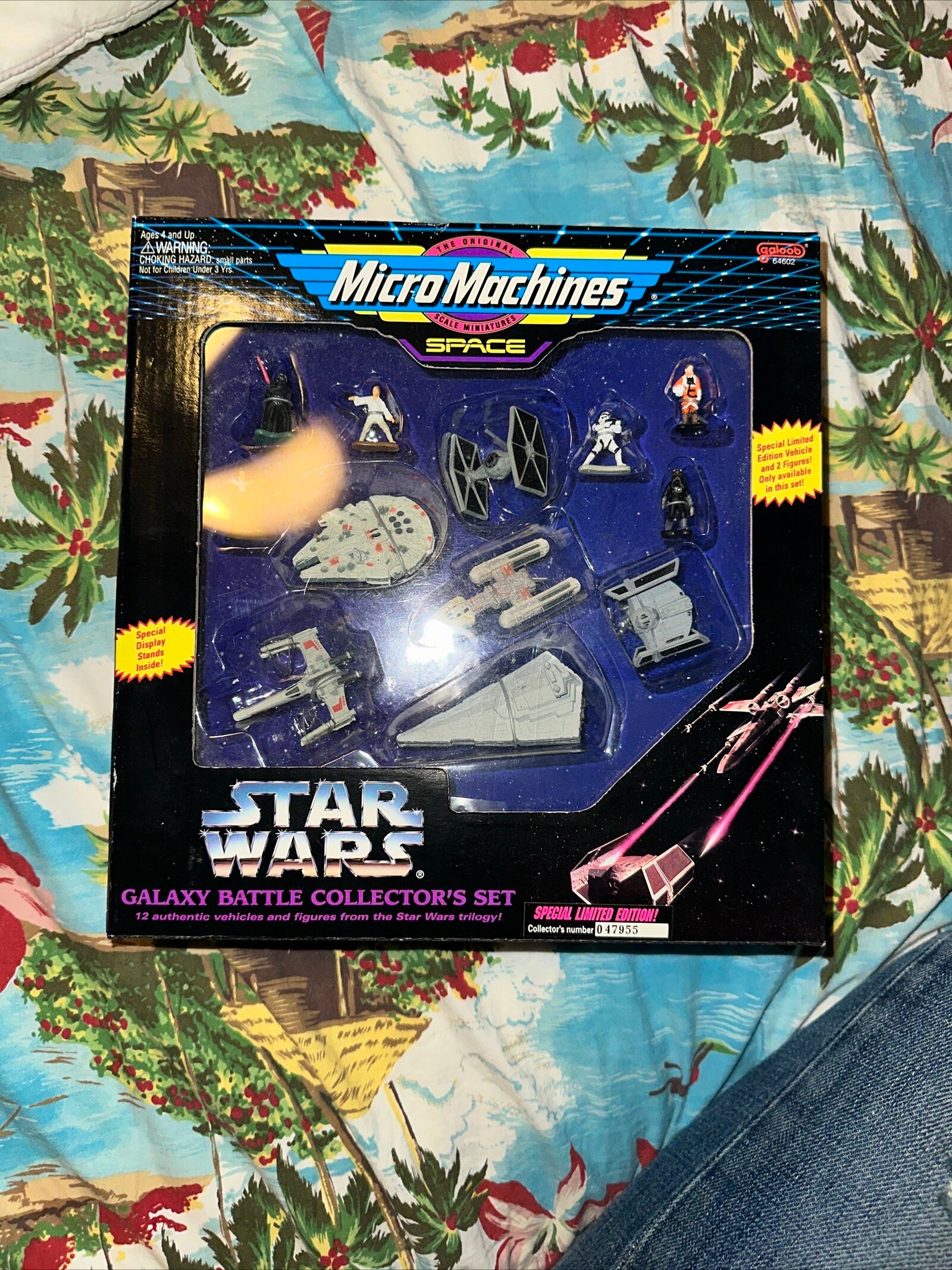 Vintage Star Wars 12 Micro Machines Galaxy Battle Collector's Set