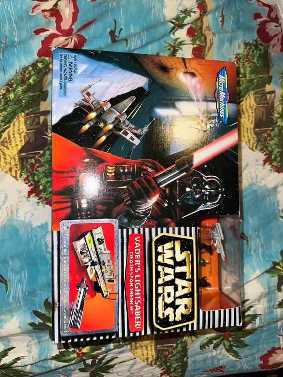 Star Wars Micro Machines Darth Vader's Lightsaber Death Star