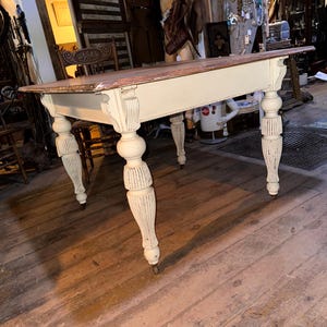 Antique Table, Approximately 48' Square