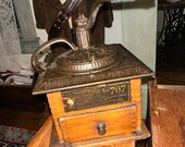 Antique Arcade Imperial 707 Coffee Grinder Mill Pat. 1889 ex cond - works