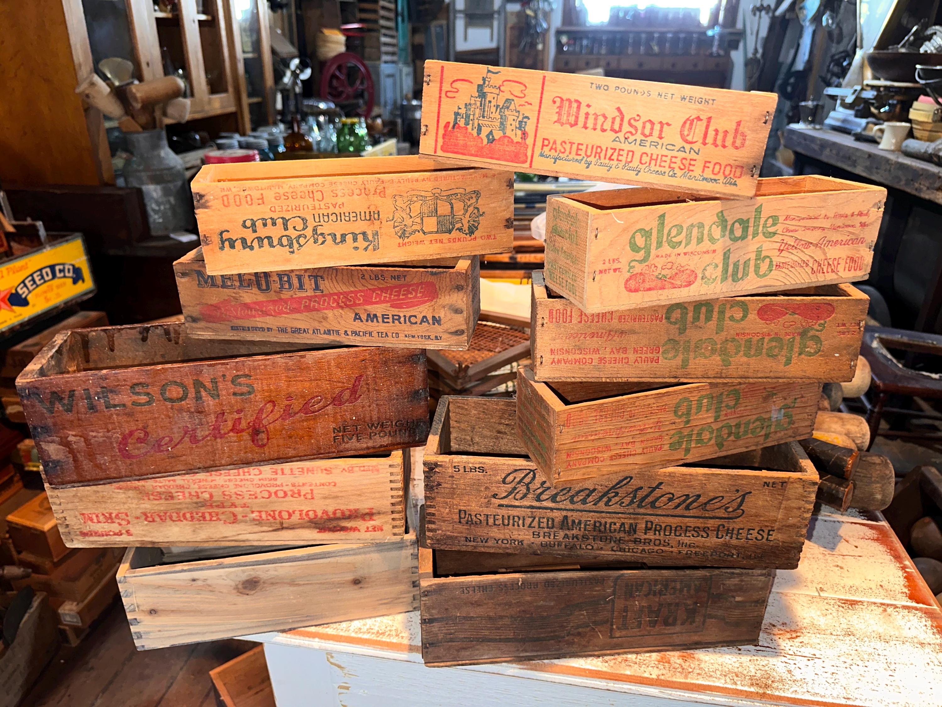 Vintage Kraft Cheese Box - Etsy