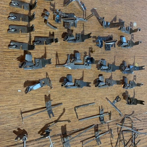 Vintage Treadle Sewing Machine Accessory Kit Parts, sold individually, Small parts 9.98 ea. large parts 19.98 ea. order qty 2 of small image 10