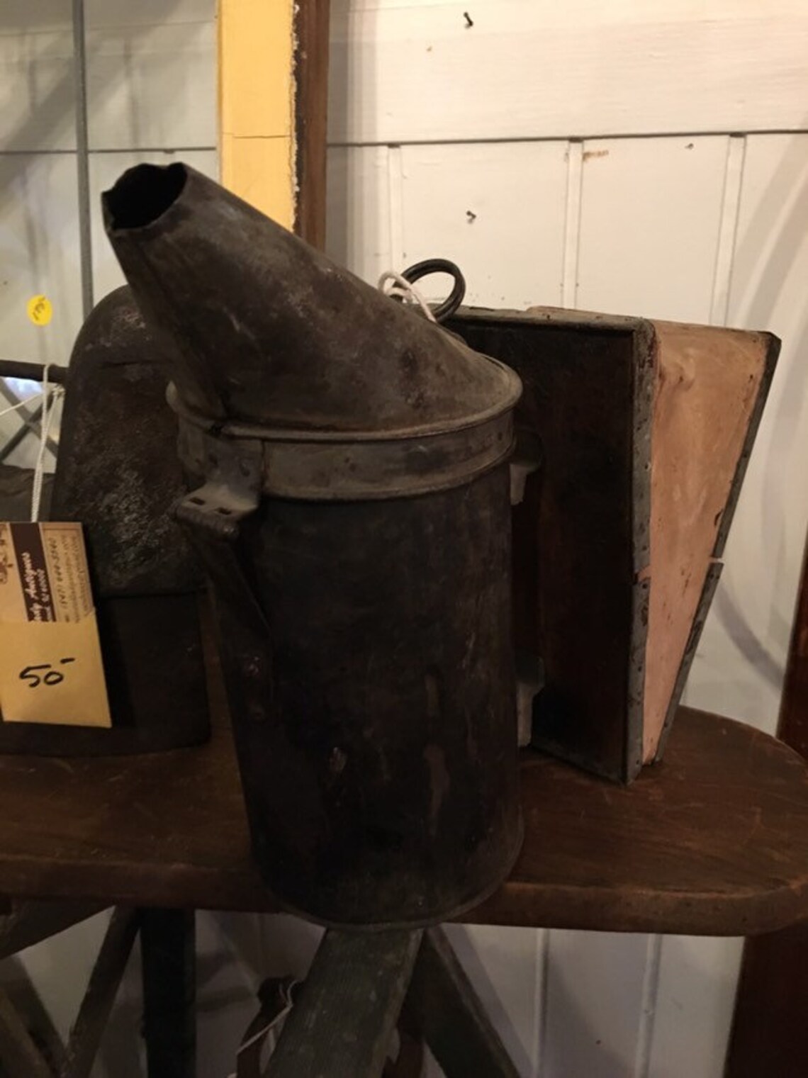 Antique Bee Hive Smoker/Fogger Works Fine Great Shape Etsy