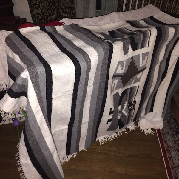Mexican Blanket Thick Etsy