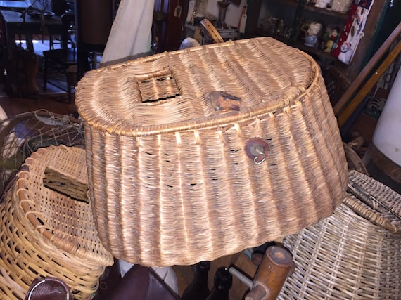 Kreel Fishing Basket, Great for Decoration or Actual Use, Measures