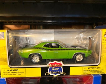 New Ray Muscle Car Collection 1970 Plymouth Cuda 1/25 Green