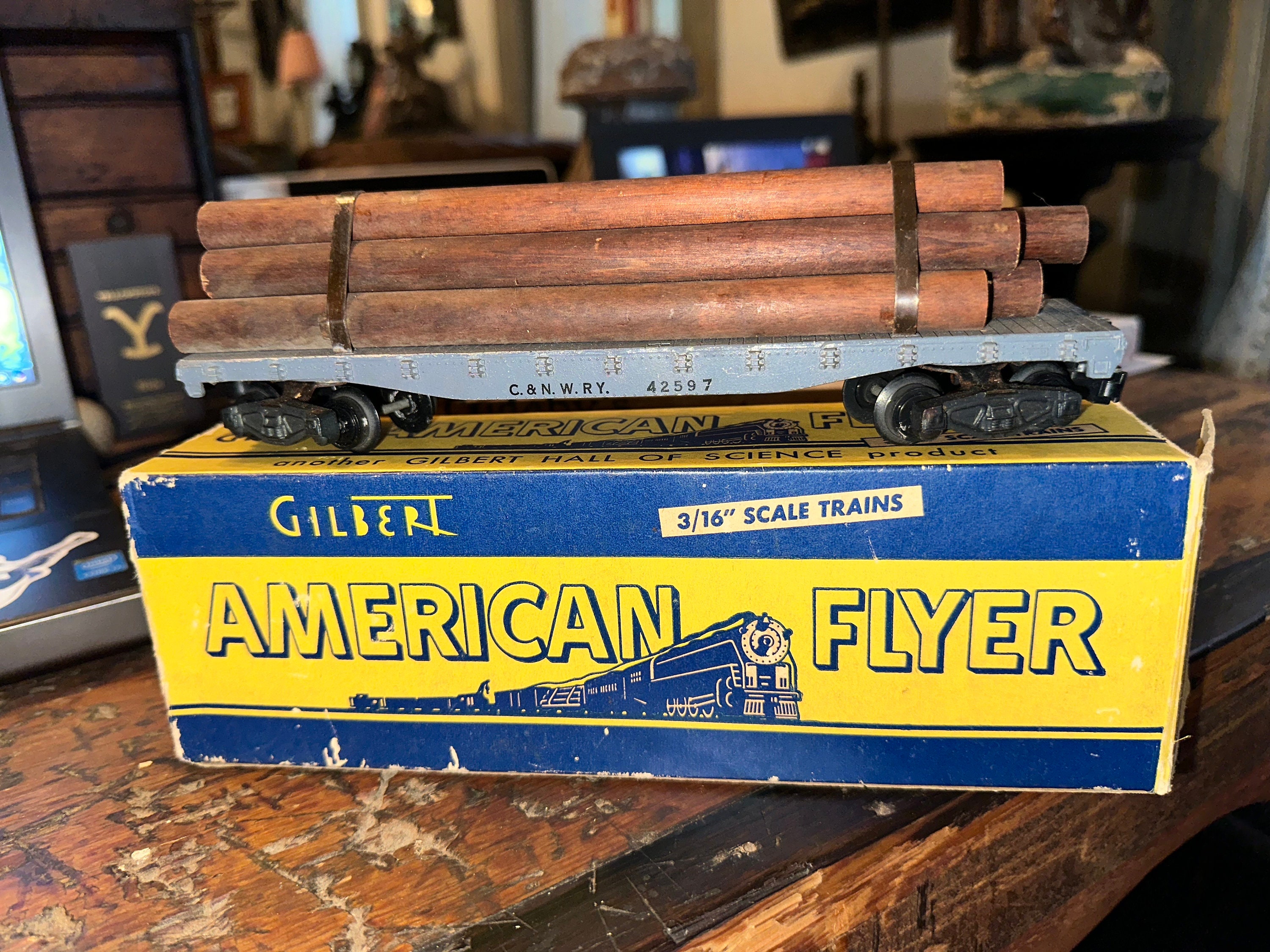 Vintage Post War * Gilbert American Flyer S Gauge Trains #42597