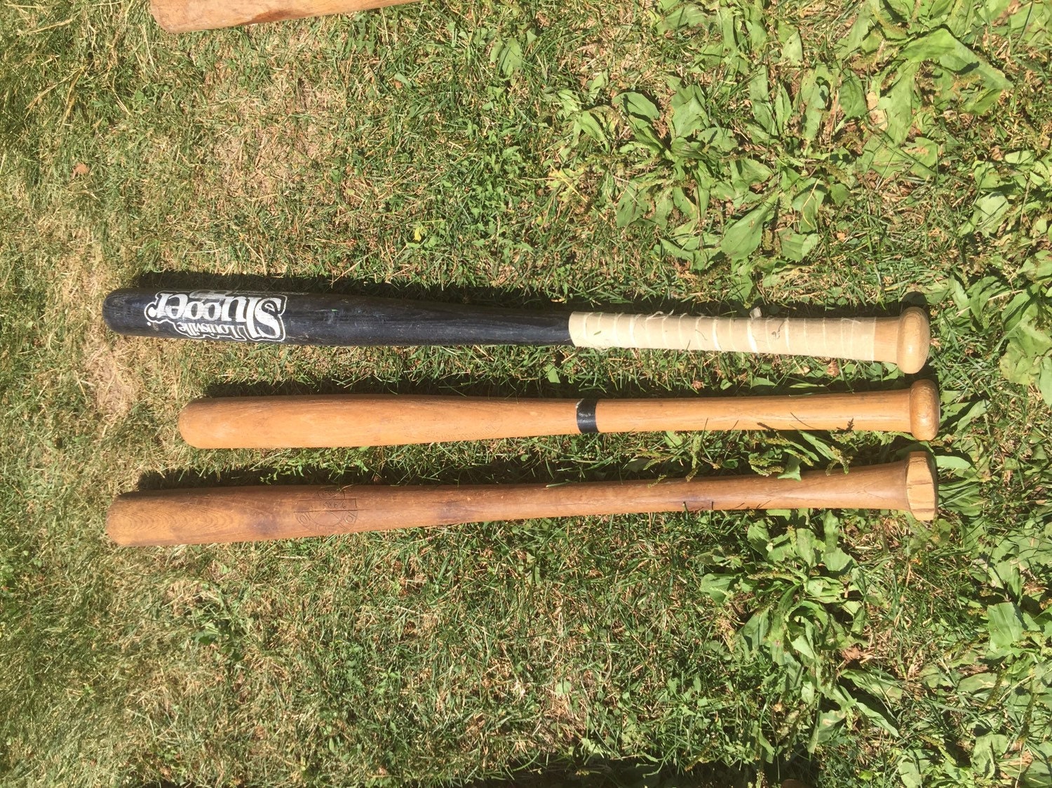 Set of 3 Vintage Baseball Bats Great for Kids Room Project or -  Norway