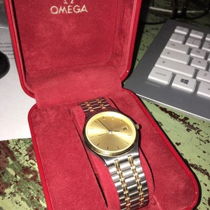 Mens Omega Seamaster Quartz Watch 