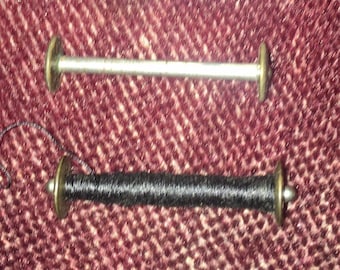 Two Vintage Treadle Sewing Machine Shuttle Bobbins, listing is for two only