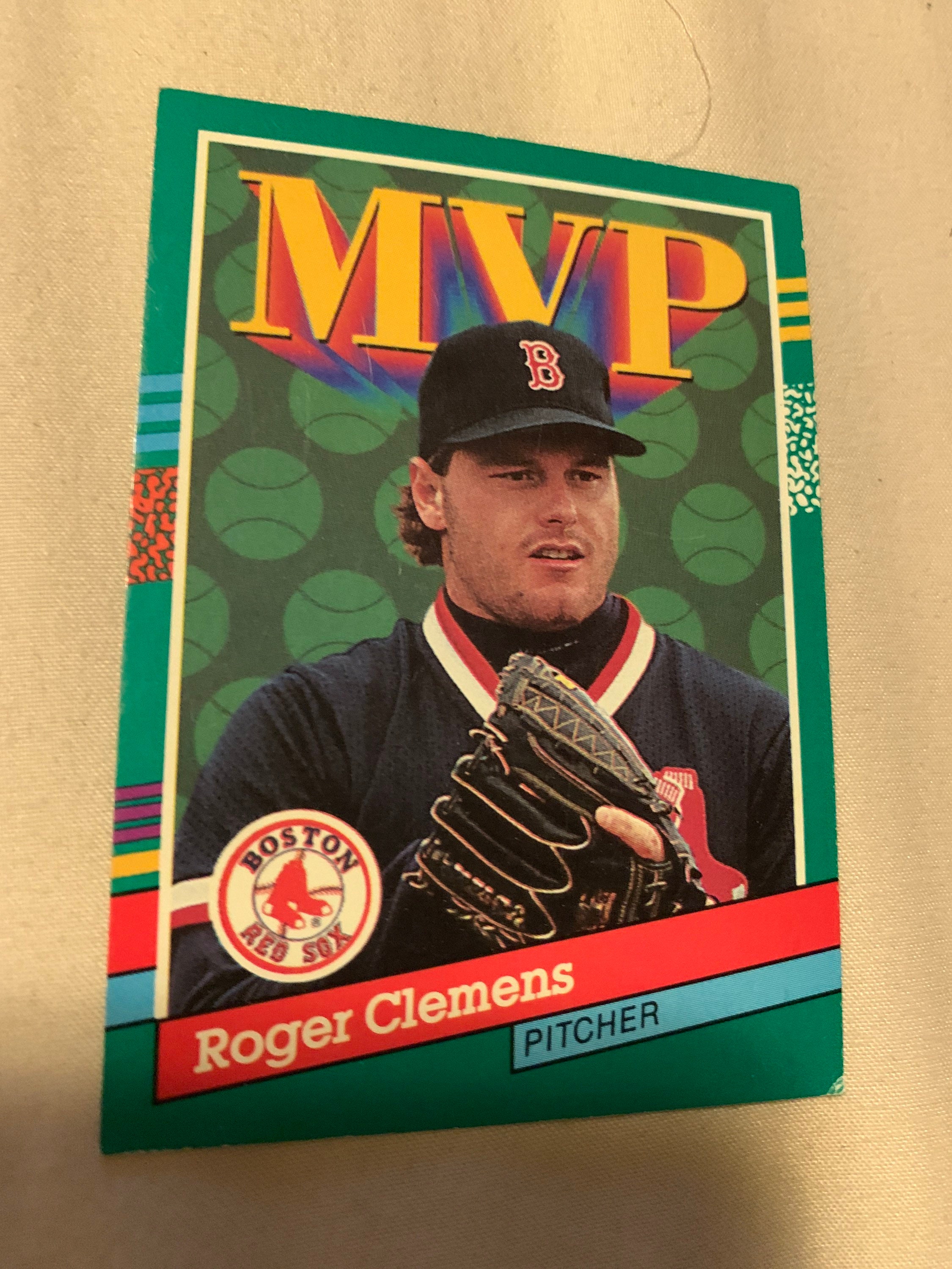 1990 Leaf Roger Clemens 395 Baseball Card - Etsy