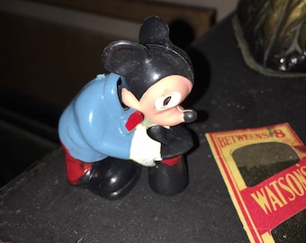 Vintage Disney Mickey Mouse Magician Nodding bobblehead Toy
