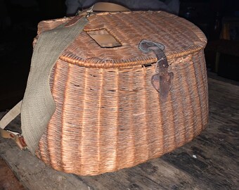 Kreel Fishing Basket, Great for Decoration or Actual Use, Measures Approx  14 Wide, 8 Deep, 9 High, Kreel Basket Only 