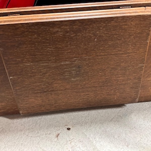 Antique Singer Mfg Co. Sewing Machine Wood top lid only, no sewing machine, no base, no drawers, see shipping details in description