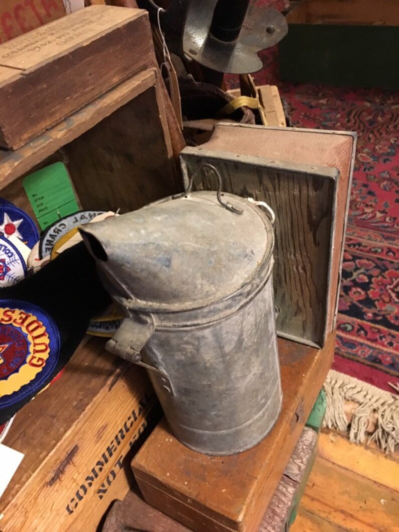 Antique Bee Hive Smoker/fogger Works Fine Great Shape Etsy