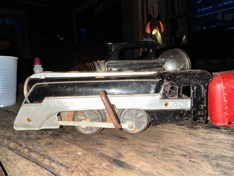 1930's Hafner Metal Train Set 6 Pieces - Etsy
