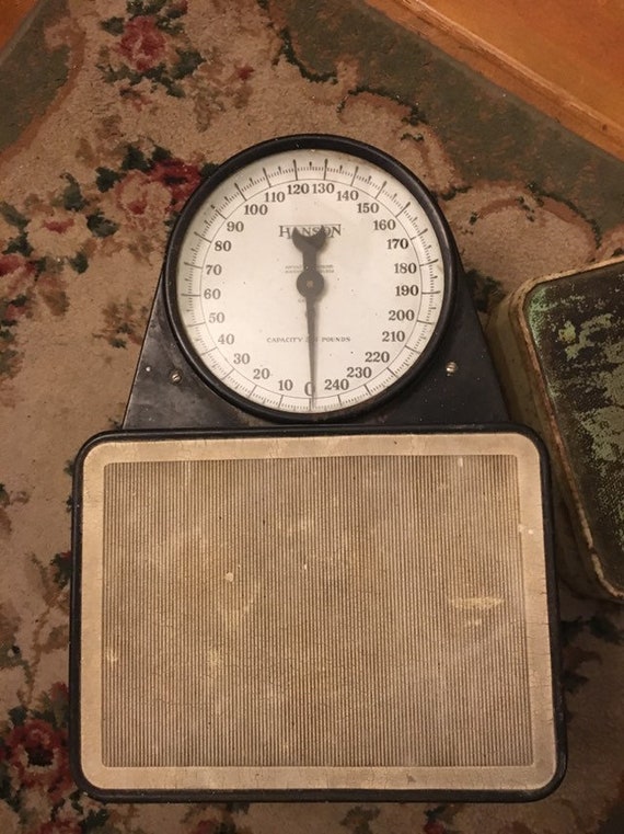 Vintage Hanson Heath Scale, 250 Lbs Capacity, Works Great - Etsy